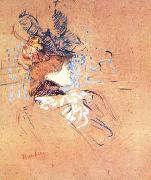  Henri  Toulouse-Lautrec Profile of a Woman oil painting reproduction